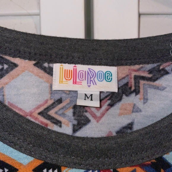 LuLaRoe Aztec Randy Baseball Tee - Picture 2 of 2
